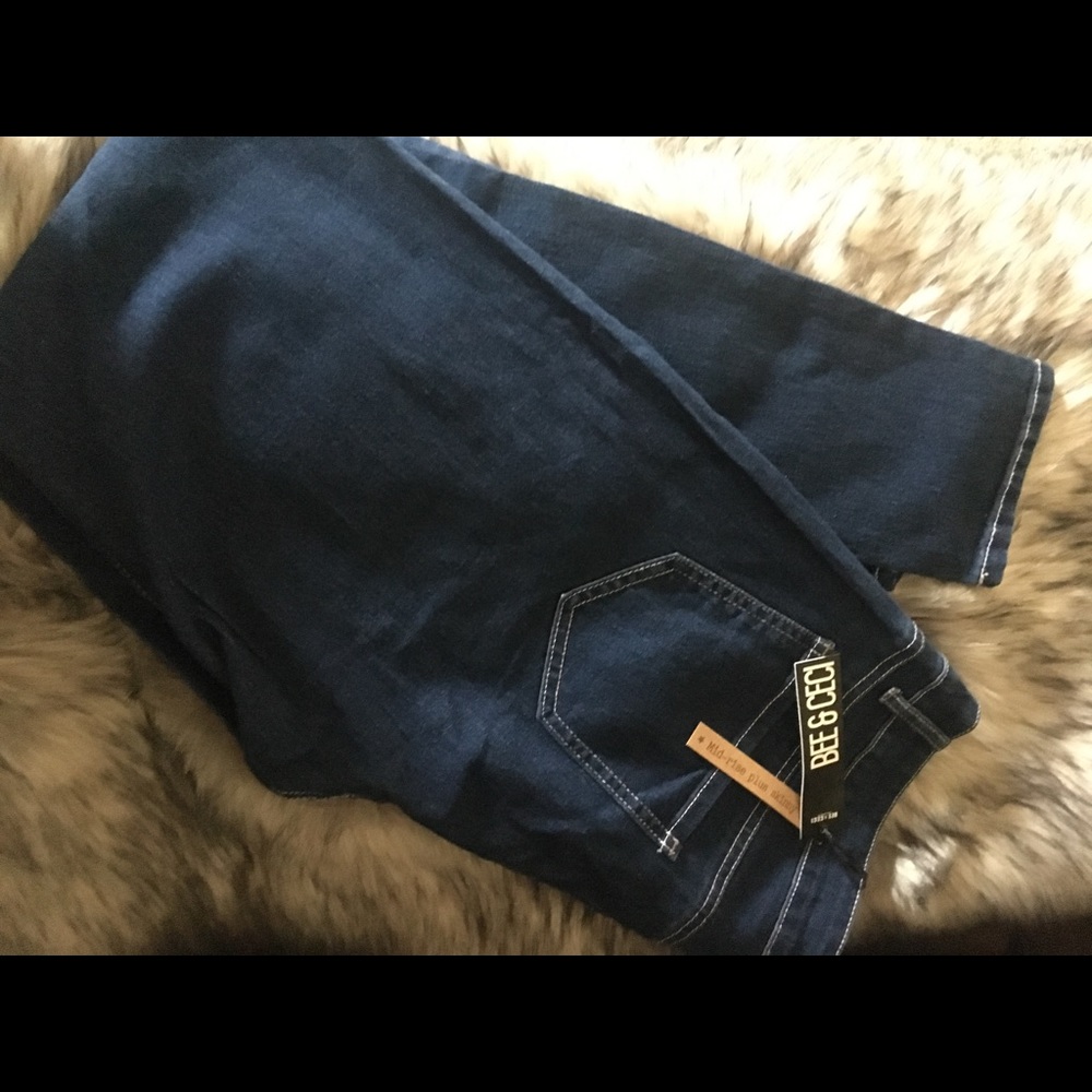 Mid rise plus skinny